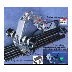 Multi Axis Robotic Arm Industrial Stepping Metal Manipulator